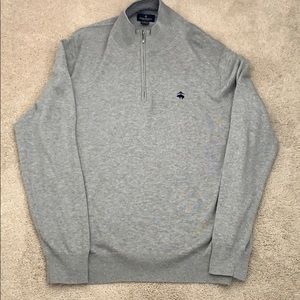 Brooks Brothers Quarter Zip Sweater Size L